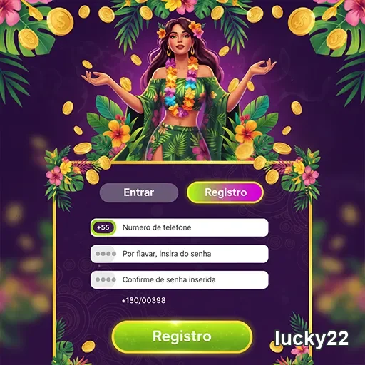 Ilustração de Explore os benefícios do cadastro no lucky22