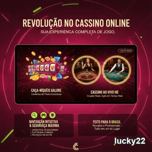 Ilustração de Experimente os melhores jogos online no lucky22