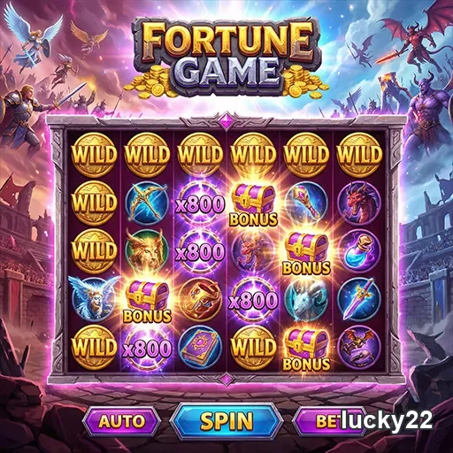 Ilustração de Experimente os melhores jogos online no lucky22