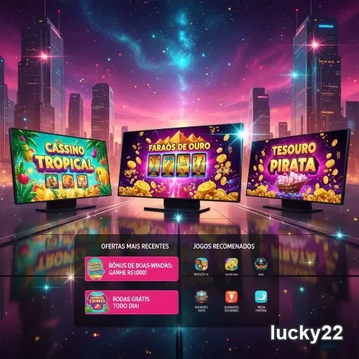 Ilustração de Slots Incríveis e Diversificados