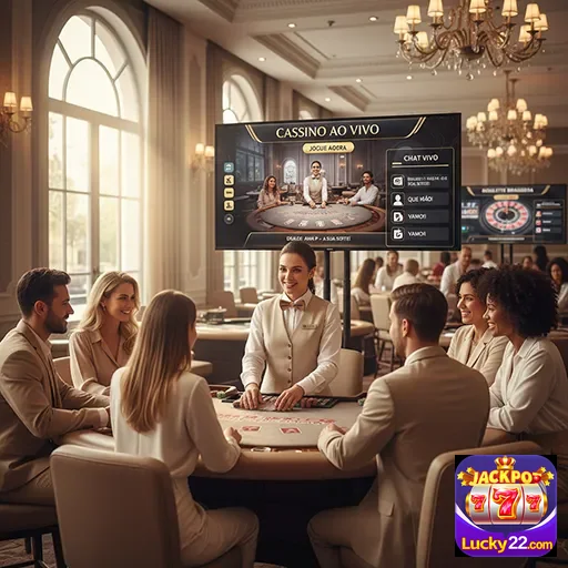 Jogador desfrutando diversos slot games no lucky22