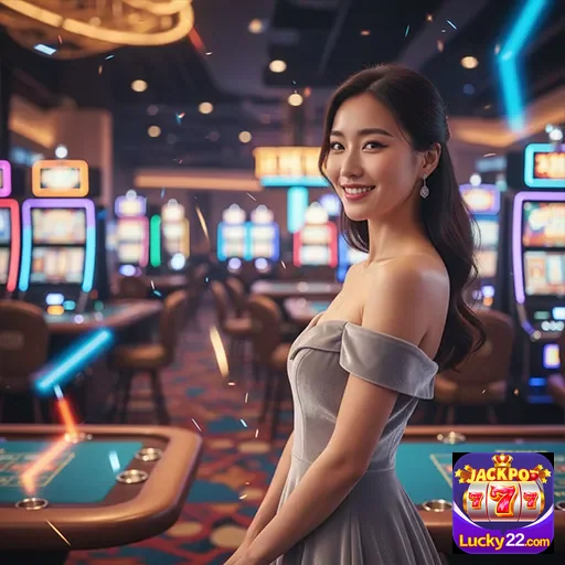 Interface de app da lucky22 com design moderno e seguro